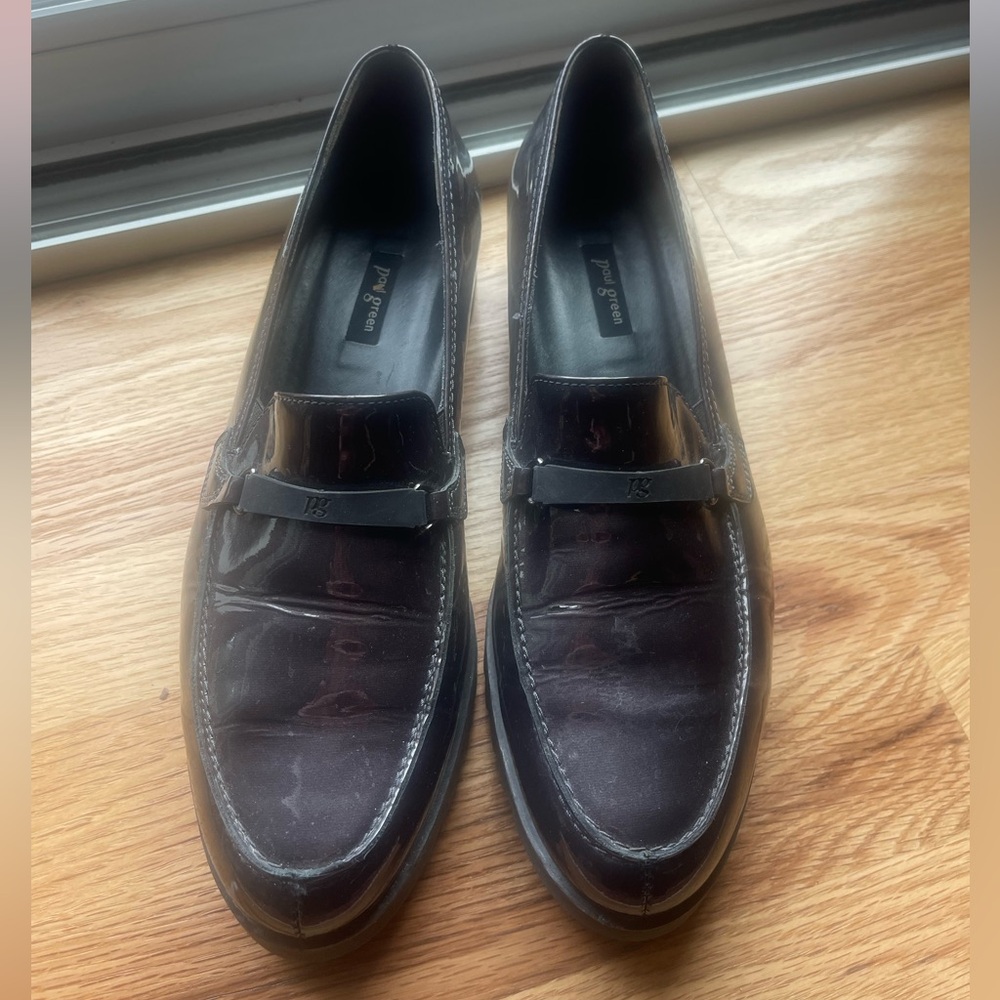 Paul Green Platform Loafers with Buckle
